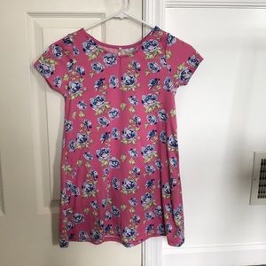 Pink Floral print tee shirt